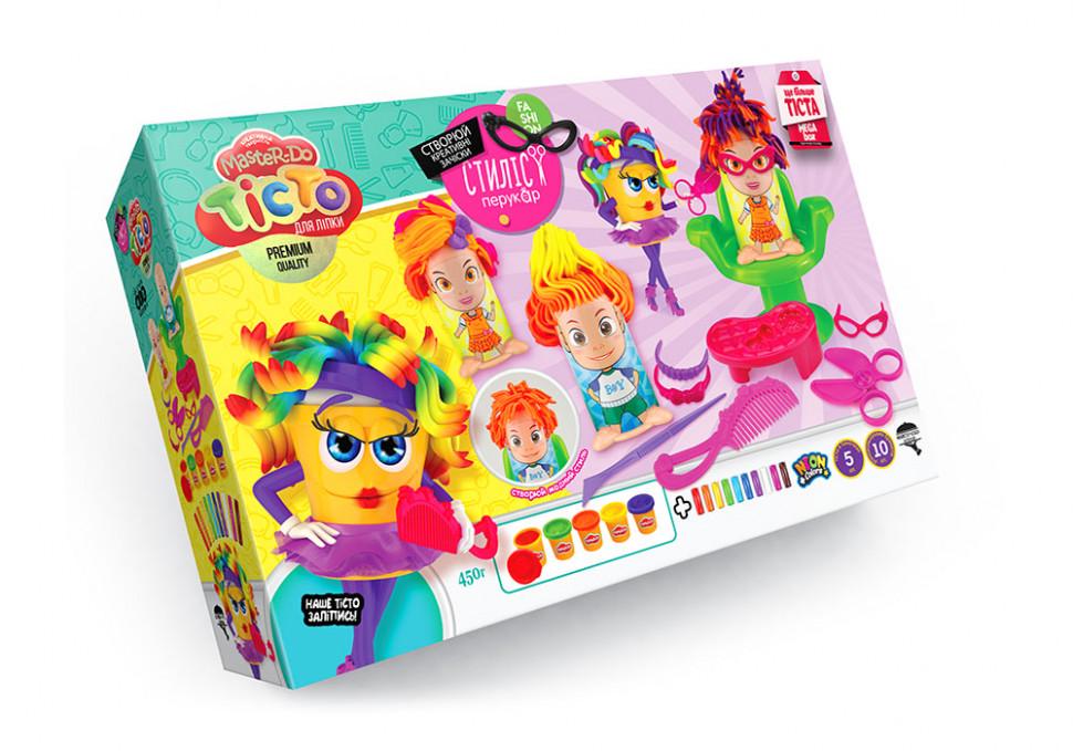 Набір для творчості тісто для ліплення Danko Toys Master Do TMD-13-01U Стиліст-перукар (RLT14441)
