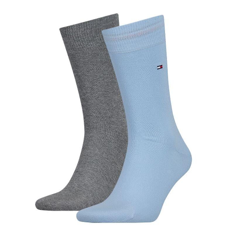 Шкарпетки Tommy Hilfiger Men Sock Classic 2-pack light р. 39-42 Blue/Gray (371111-832)