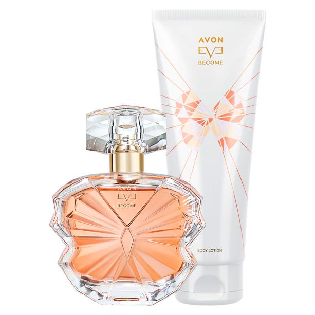 Набор женский парфюмированный Avon Eve Become 50/150 мл (AV32011)