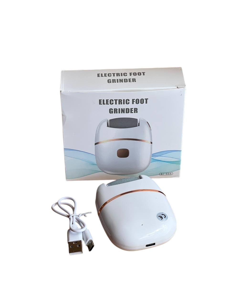 Пилка пемза для пяток аккумуляторная 2 скорости USB зарядка электрическая - фото 3 Пилка пемза для пяток аккумуляторная 2 скорости USB зарядка электрическая - фото 3