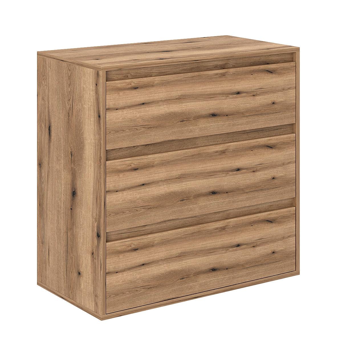 Комод Light 3 790x800x420 Дуб Эвок (GALT01100000000)