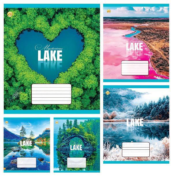 Зошити учнівські Тетрада Природа в клітинку тверда палітурка 18 арк. 20 шт. (MTT-199180)