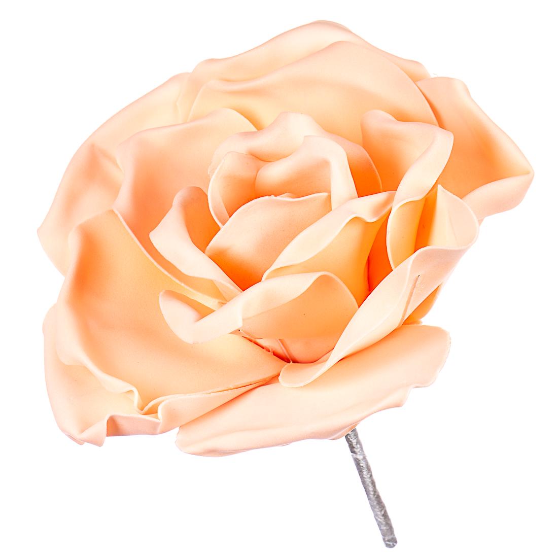 Цветок для фотозоны большой 45 см Персиковый (0385JA-С)