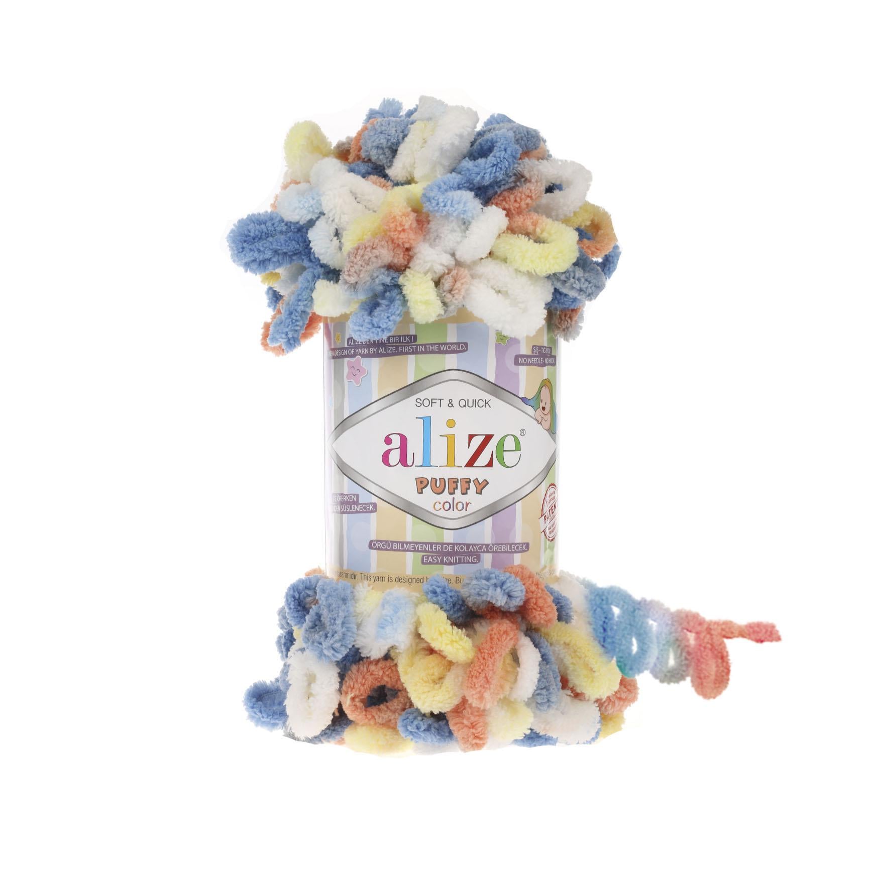 Пряжа Alize Puffy Color 5866