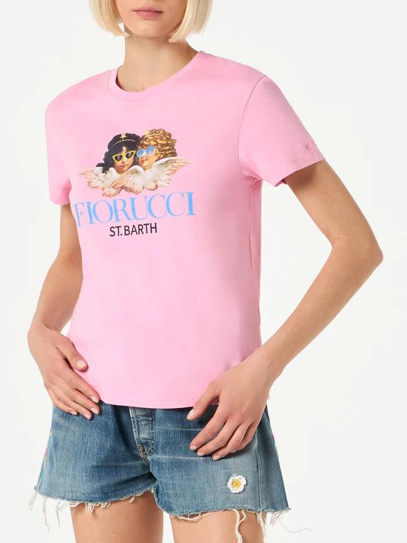 Футболка женская MC2 Saint Barth XS Розовый (Emilie-Angels21)