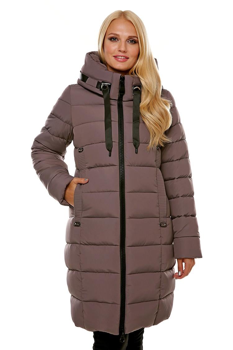 Пуховик жіночий Rolana Карамель біо-пух р. 48 Капучино (027-34-48) Пуховик жіночий Rolana Карамель біо-пух р. 48 Капучино (027-34-48)