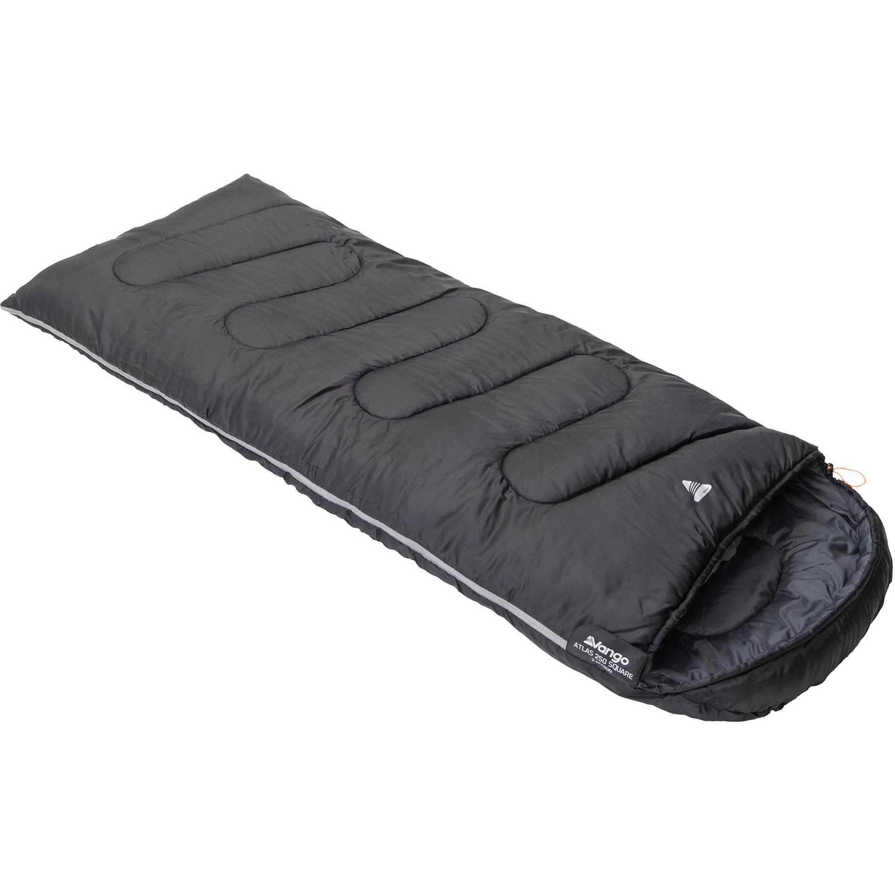 Спальный мешок Vango Atlas 250 Square/+1°C Black Left (SBPATLAS B05S42)