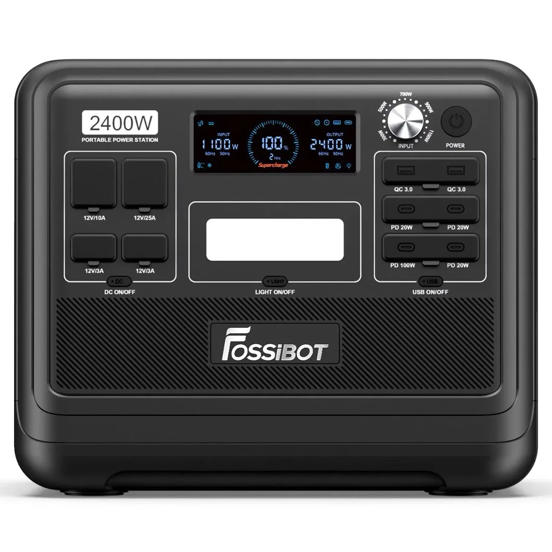 Зарядна станція FOSSIBOT F2400 2000 Вт 2048 Вт/ч LiFePO4 (2365644218)