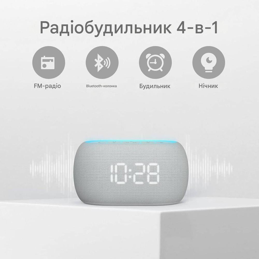 Будильник РадиоANJANK AC209F с FM-радио цифровым дисплеем и двойным питанием - фото 9