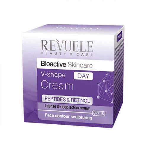 Крем для лица дневной SPF 15 Revuele Bioactive Peptids & Retinol V-shape антивозрастной 50 мл (2128133276)