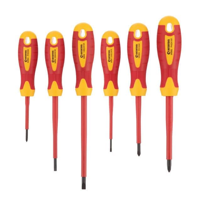 Набір викруток ізольованих Intertool VT-3606 VDE 6 од.