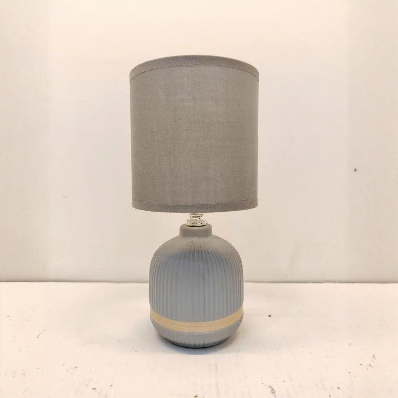 Настольная лампа Valeso в стиле модерн под лампу Е14 Серый (HS8876 GRAY)