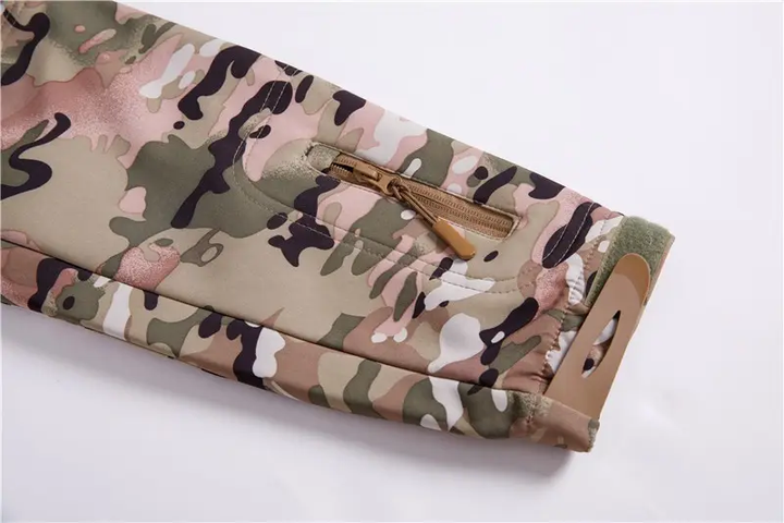 Куртка SoftShell Clefers Tac A33 с капюшоном и с липучками XXL Multicam (5002485XXL) - фото 6