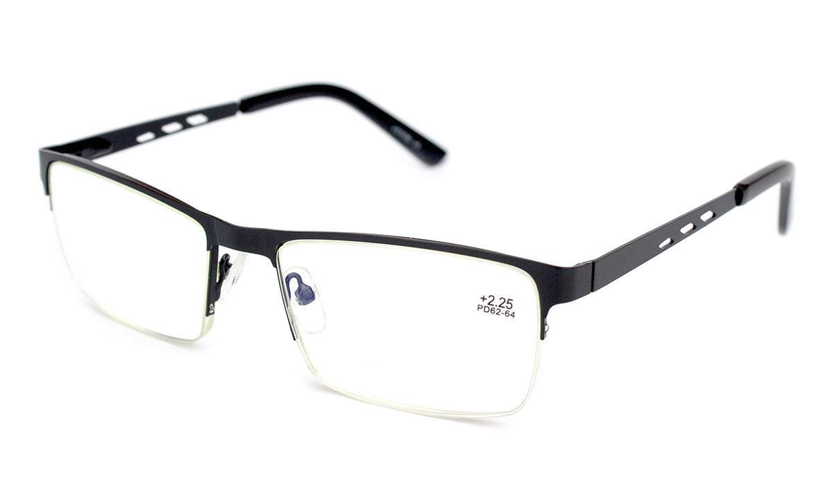 Окуляри для зору в металевій оправі Verse 320191S-C1 Blue Blocker -2,25 (30901313)