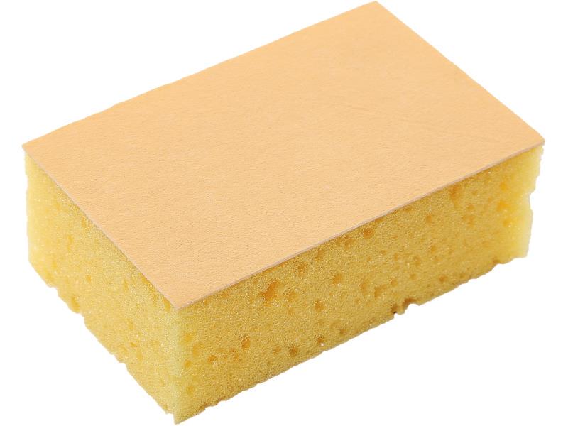 Губка автомобильная с искусственной кожей 110х70х50 мм (DO CF337973)