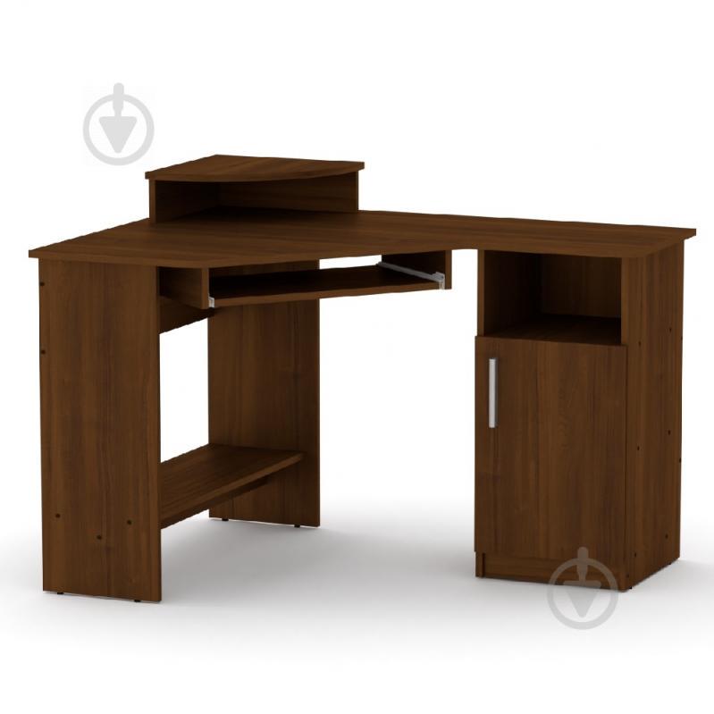 Стіл комп'ютерний KOMPANIT СУ-1 Горіх Екко