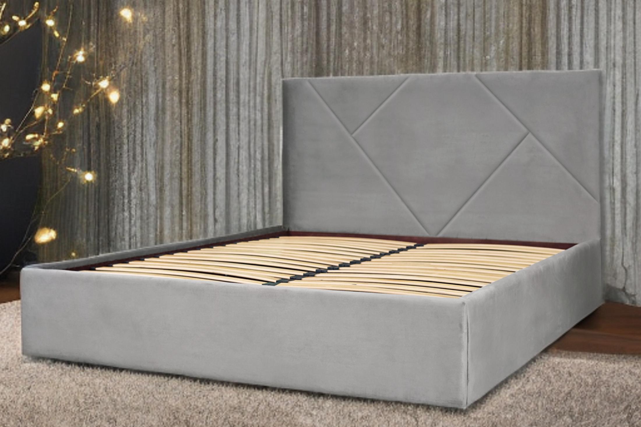 Ліжко RidneTut Odissey з підйомним механізмом Lili 94 140х200 см Сірий (334100121-94140) - фото 3