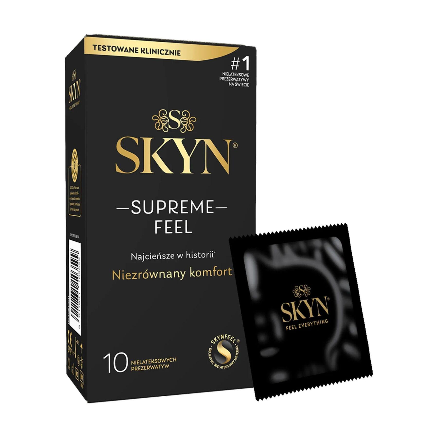 Презервативы SKYN Supreme Feel 10шт. Презервативы SKYN Supreme Feel 10шт.