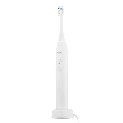 Електрична зубна щітка Ardesto ETB-112W середньої жорсткості IPX7 Білий