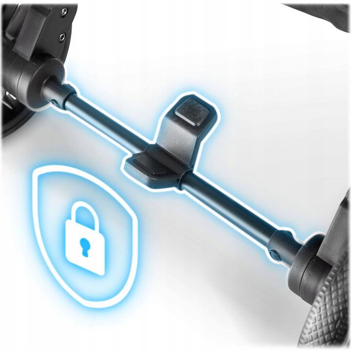 Коляска прогулянкова Paseo Nukido з дощовиком Хакі (716005) - фото 5 Коляска прогулянкова Paseo Nukido з дощовиком Хакі (716005) - фото 5