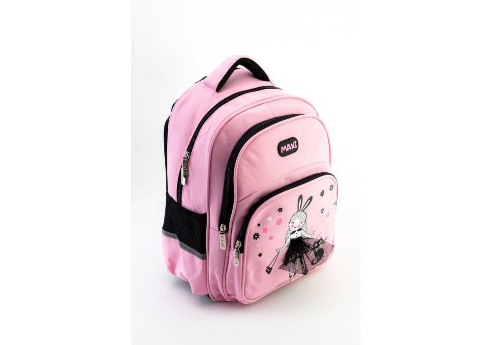 Рюкзак школьный Maxi 37,5x27,5x16,5 см 13 л Розовый (MX86223)