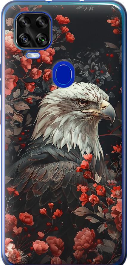 Чехол на ZTE Blade V2020 Цветочный страж (6102u-2529-42517)