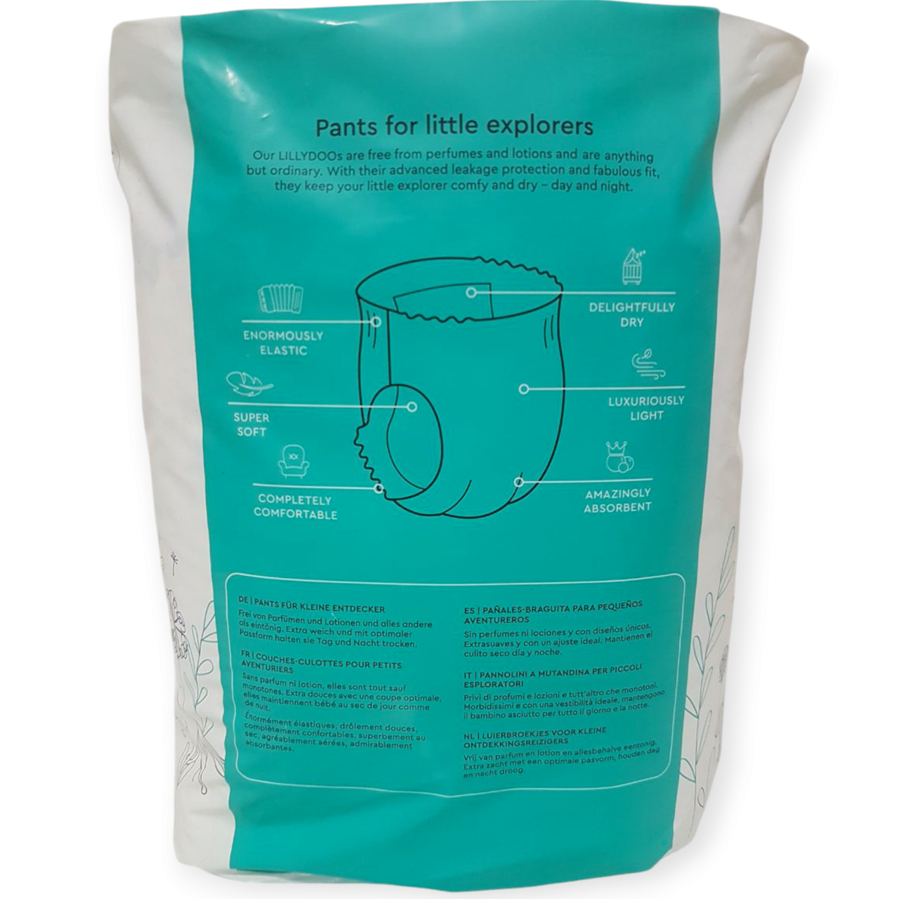 Підгузки-трусики Lillydoo 4 9-15 кг 25 шт. (2509775124) - фото 2 Підгузки-трусики Lillydoo 4 9-15 кг 25 шт. (2509775124) - фото 2