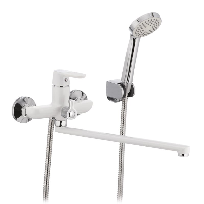 Смеситель для ванны MIXXUS Premium TIGER 006 Белый (MI0572)