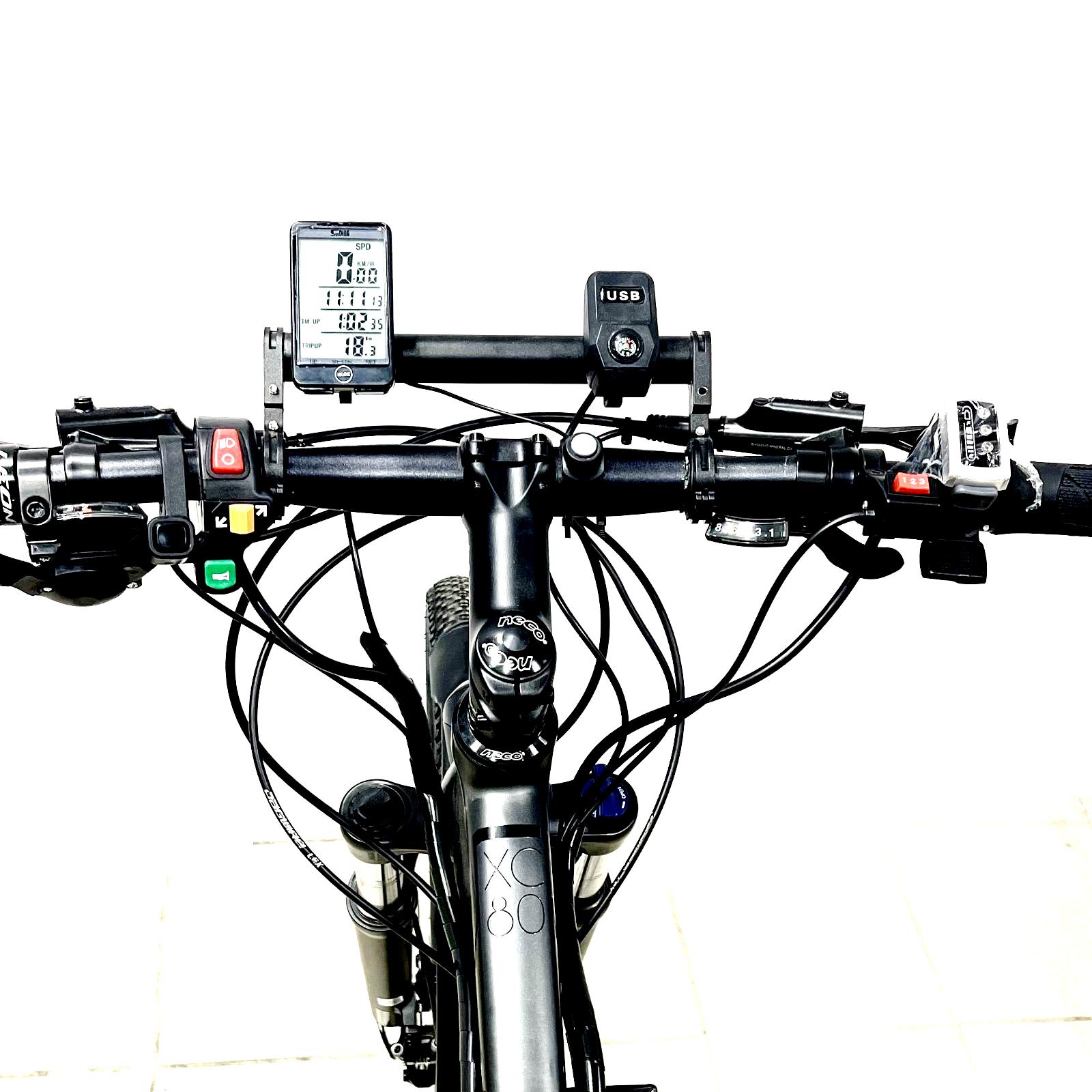 Электровелосипед Tiras Leon XC-80 48V/500W Li-Ion 30Аh 27,5" - фото 7