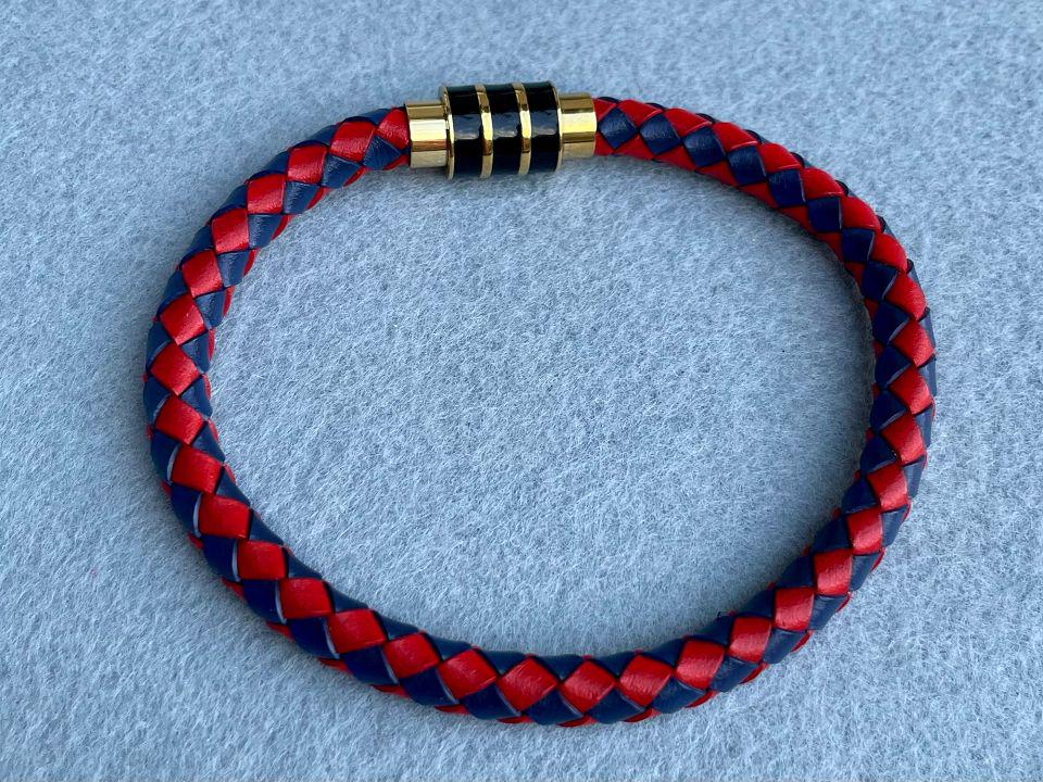Браслет кожаный
