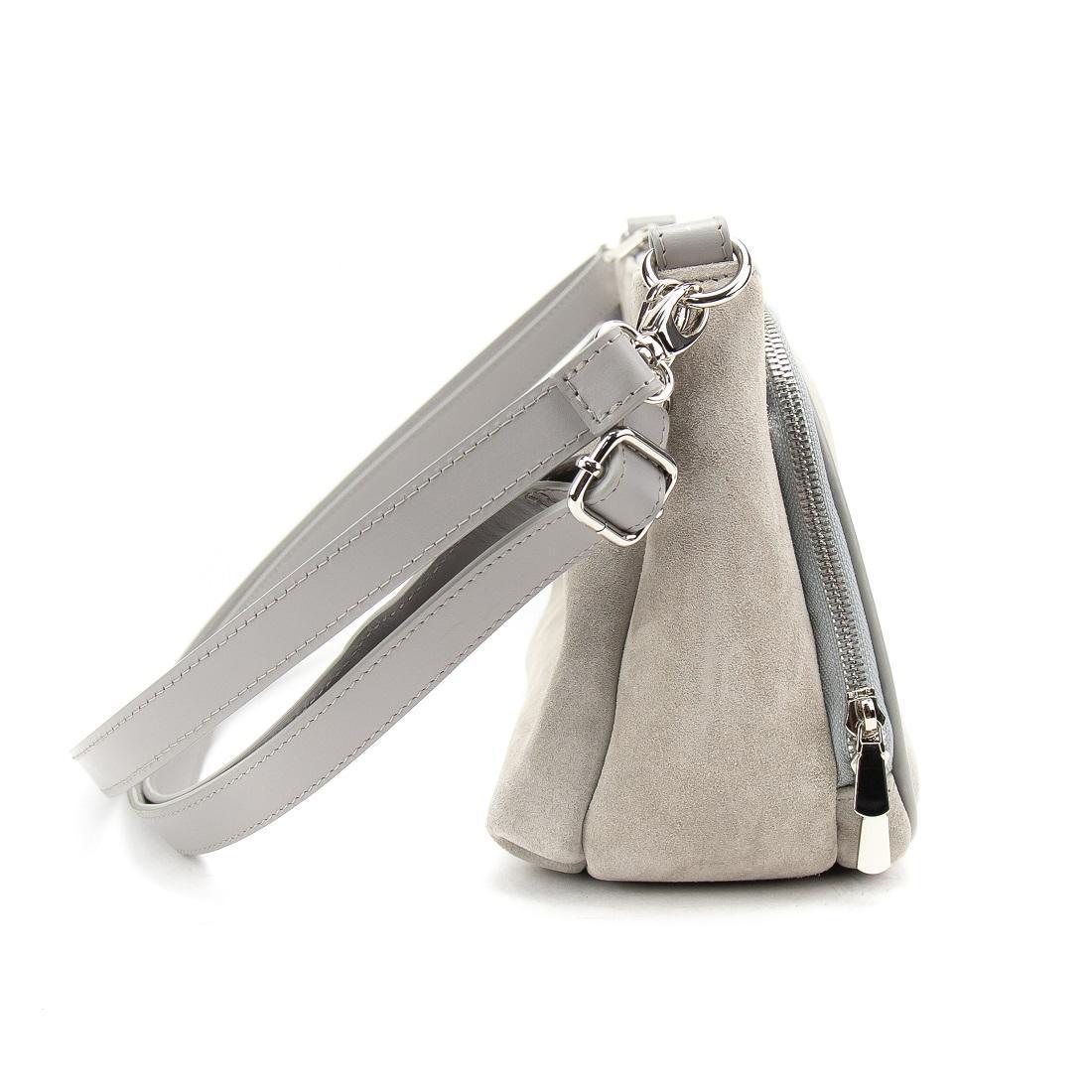 Жіноча сумка кросбоді Tavinchi CH-001G-Y сіре (2742679619) - фото 4 Жіноча сумка кросбоді Tavinchi CH-001G-Y сіре (2742679619) - фото 4