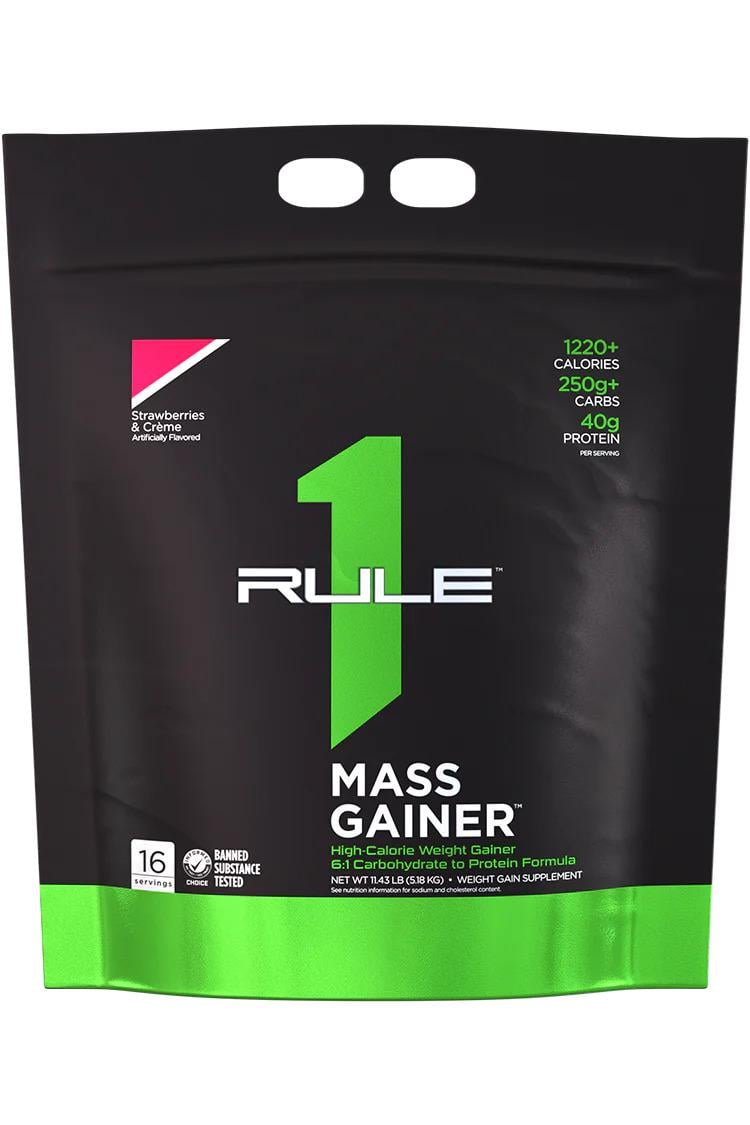 Гейнер Rule One Mass Gainer Strawberries & Creme 5,25 кг