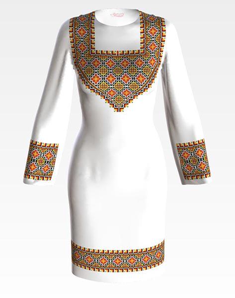 Заготовка жіночого плаття ПЛ029 Прикарпаття для вишивання бісером та нитками з домотканого полотна Льняний (ПЛ029дМ) Заготовка жіночого плаття ПЛ029 Прикарпаття для вишивання бісером та нитками з домотканого полотна Льняний (ПЛ029дМ)