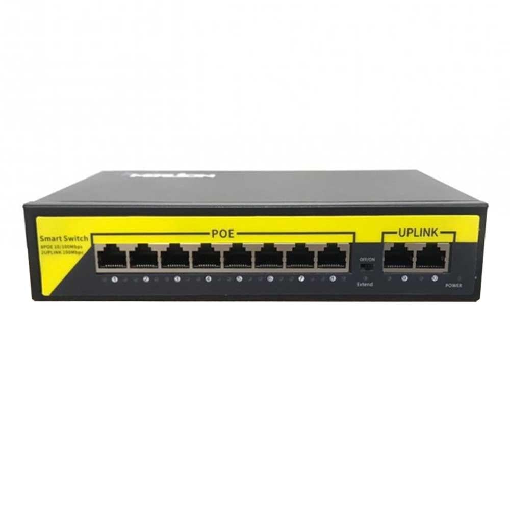 PoE коммутатор Merlion BT-D6010FE (8xPOE, 2xLAN)