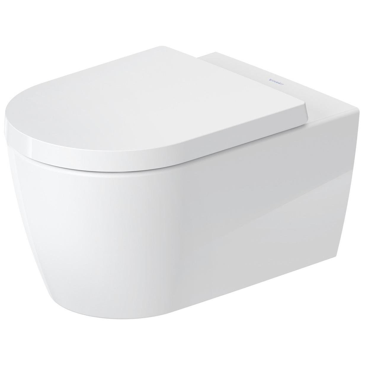 Унітаз підвісний DURAVIT Me by Starck 45790920A1 безобідковий із сидінням з мікроліфтом (226680) Унітаз підвісний DURAVIT Me by Starck 45790920A1 безобідковий із сидінням з мікроліфтом (226680)