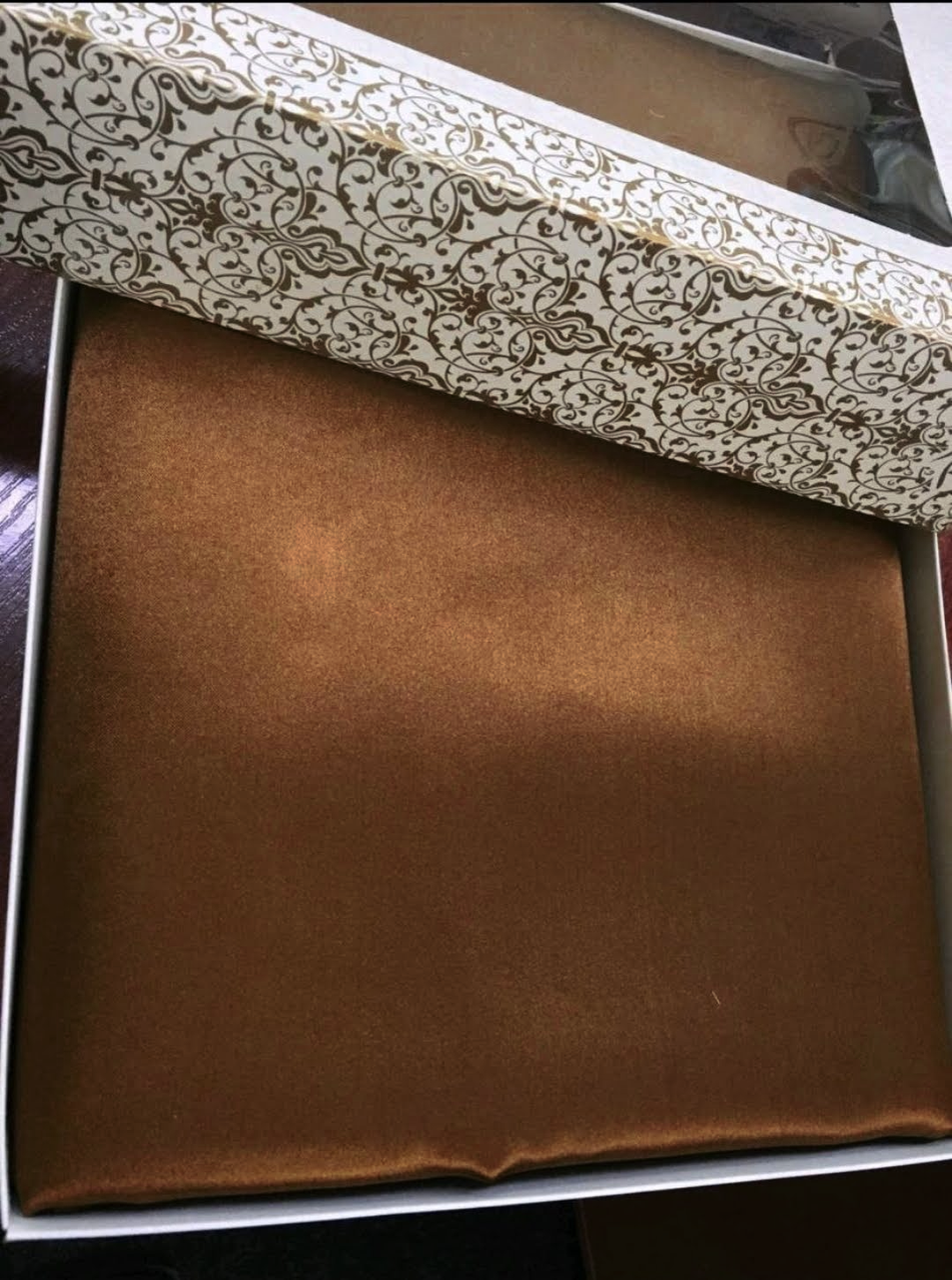 Комплект постільної білизни Moka Textile євро та додаткові 2 наволочки 50х70 см/70х70 см Бронзовий/Білий (2392407212) - фото 5 Комплект постільної білизни Moka Textile євро та додаткові 2 наволочки 50х70 см/70х70 см Бронзовий/Білий (2392407212) - фото 5