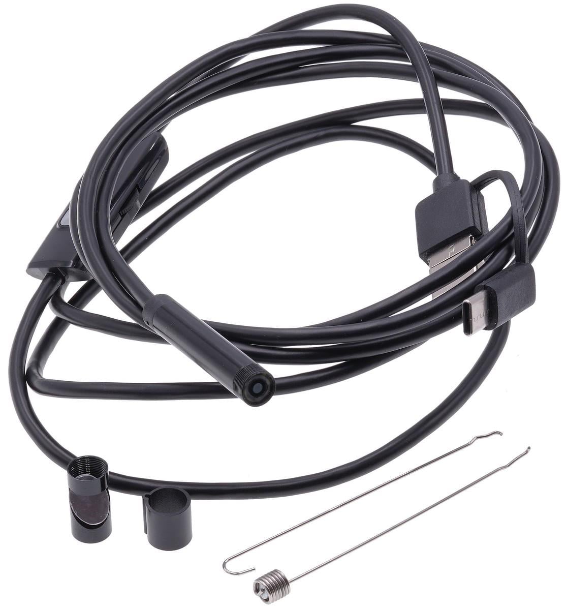 Эндоскоп цифровой Inskam HD 3в1 камера USB/micro-USB/Type-C d 8 мм жесткая проволока 2 м (ins361) Эндоскоп цифровой Inskam HD 3в1 камера USB/micro-USB/Type-C d 8 мм жесткая проволока 2 м (ins361)