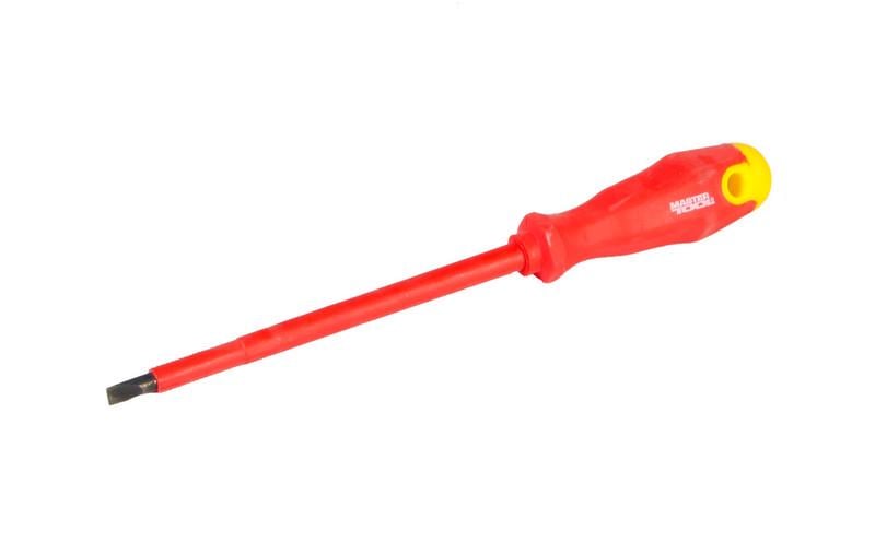 Викрутка діелектрична плоска Mastertool SL6,5 150 мм 1000 В (47-0615)