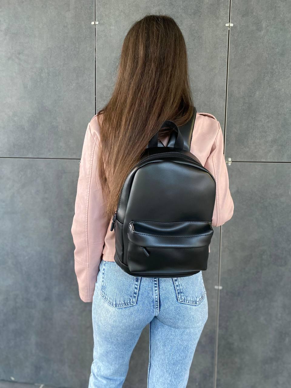 Рюкзак женский экокожа Черный (495065490)