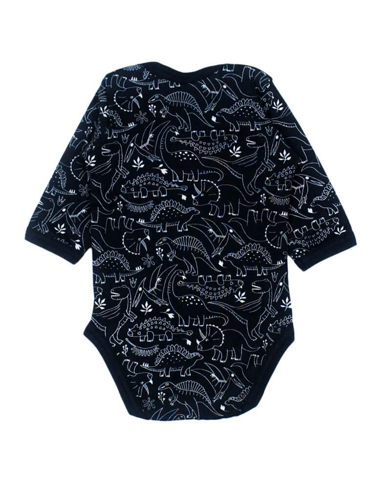 Боди детский Динозавры 68 см Синий (1717-68) - фото 2 Боди детский Динозавры 68 см Синий (1717-68) - фото 2