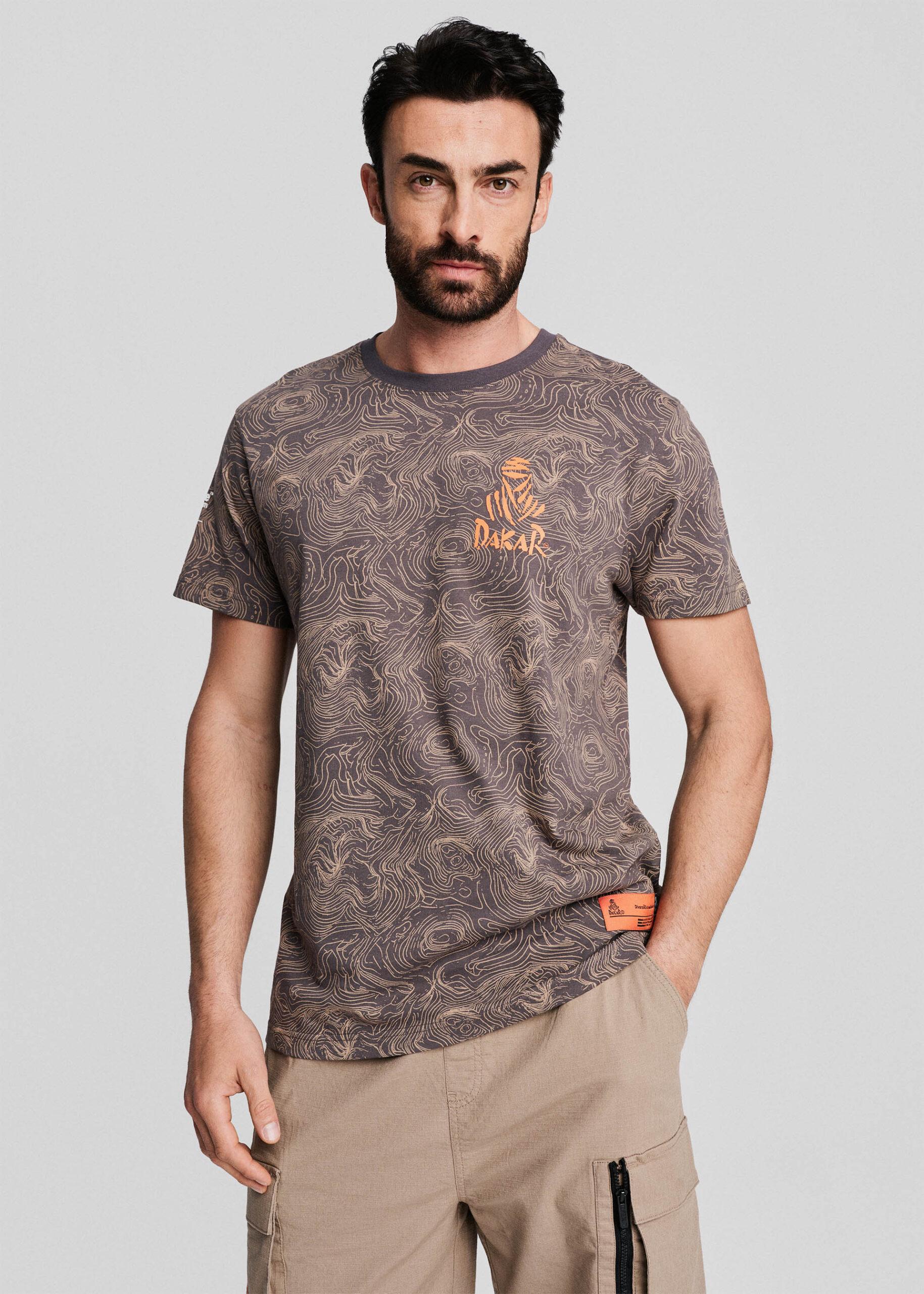 Футболка мужская Diverse DKR DSRT 0225 L Графит (5905384140128)