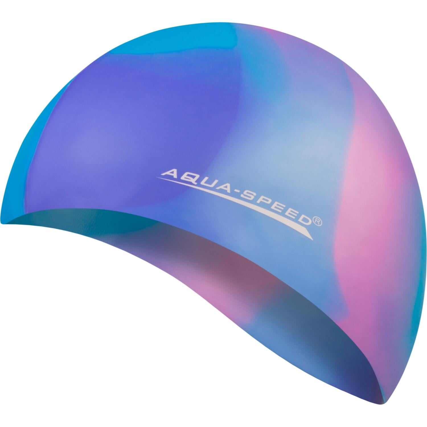 Шапочка для плавания Aqua Speed BUNT Голубо-фиолетово-розовый (113-43) Шапочка для плавания Aqua Speed BUNT Голубо-фиолетово-розовый (113-43)