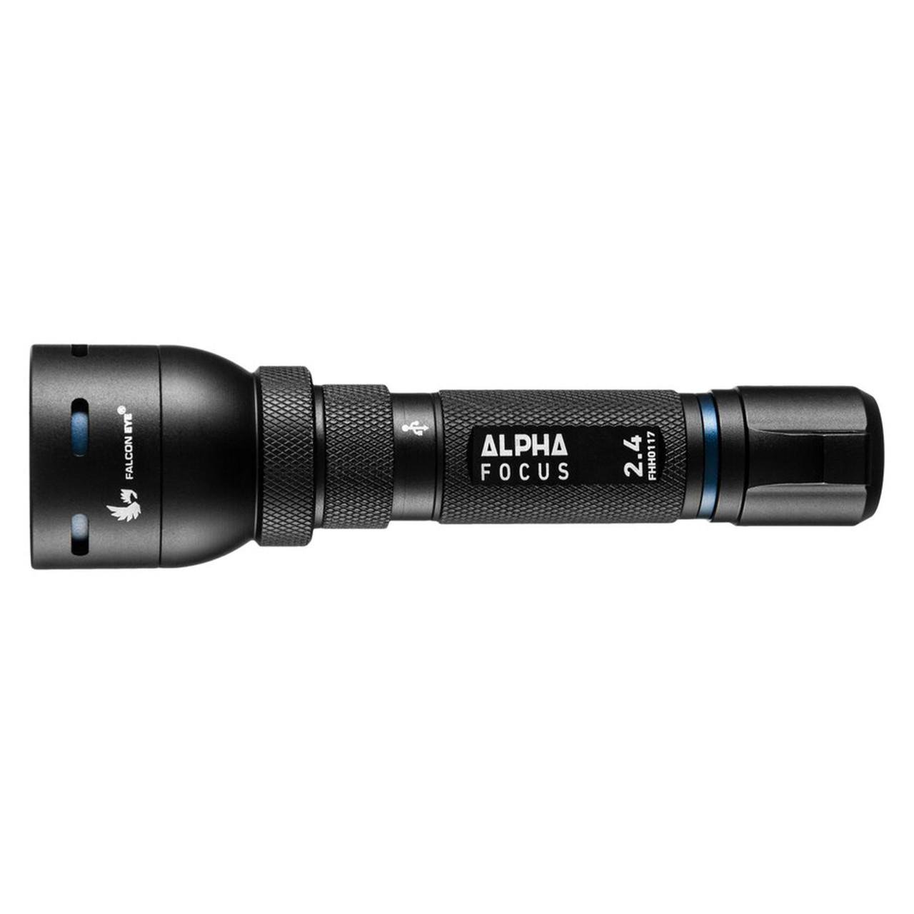 Фонарь Falcon Eye Alpha 2.4 500 Lm Focus USB Rechargeable (FHH0116) - фото 6