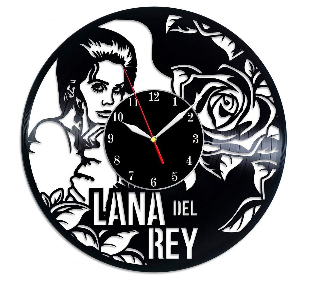 Часы настенные Lana Del Rey 2102 из виниловой пластинки