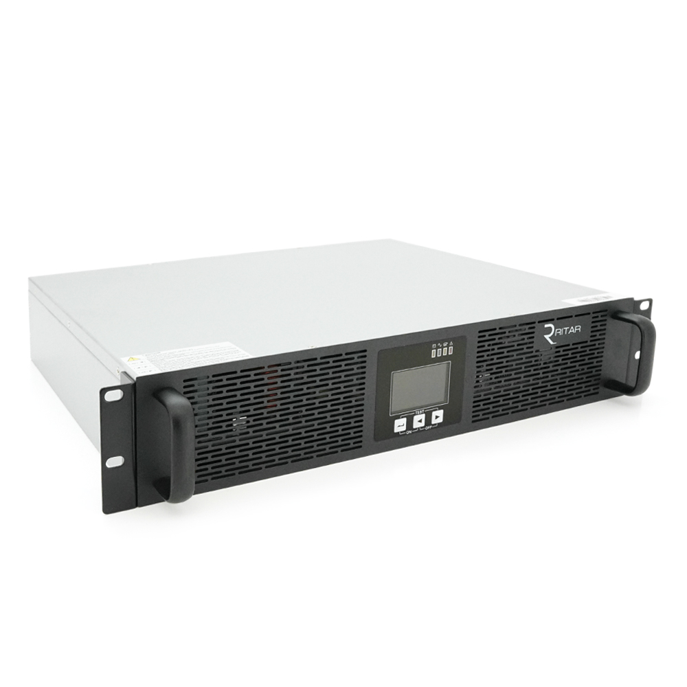 Источник бесперебойного питания Ritar RT-6KL-LCD 6000VA ONLINE 5400 Вт с правильной синусоидой для дата-центров и предприятий UPS (1205)