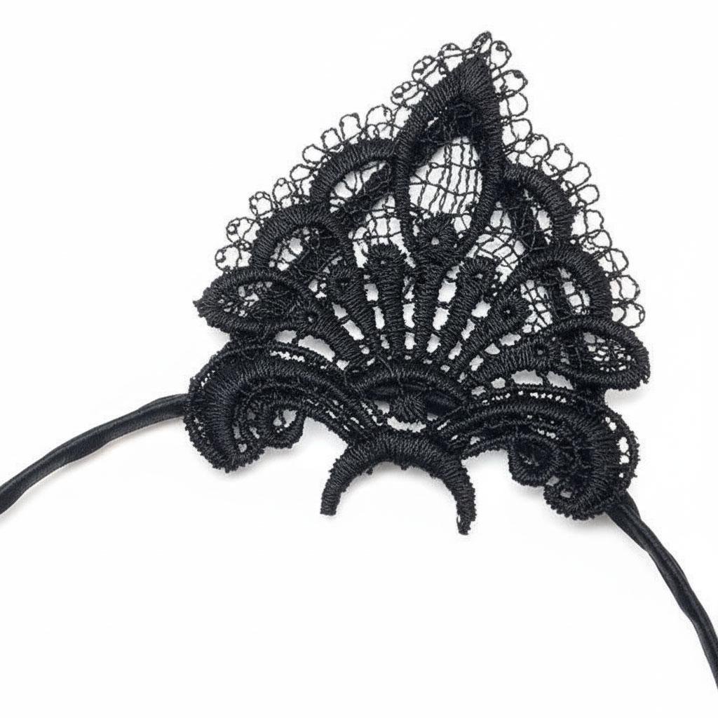 Обруч із котячими вушками Чорний (K000429) - фото 4 Обруч із котячими вушками Чорний (K000429) - фото 4