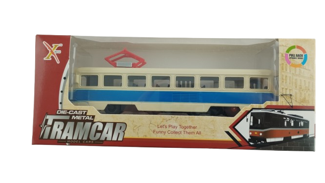 Іграшкова модель Трамвай Синій (000053) Іграшкова модель Трамвай Синій (000053)