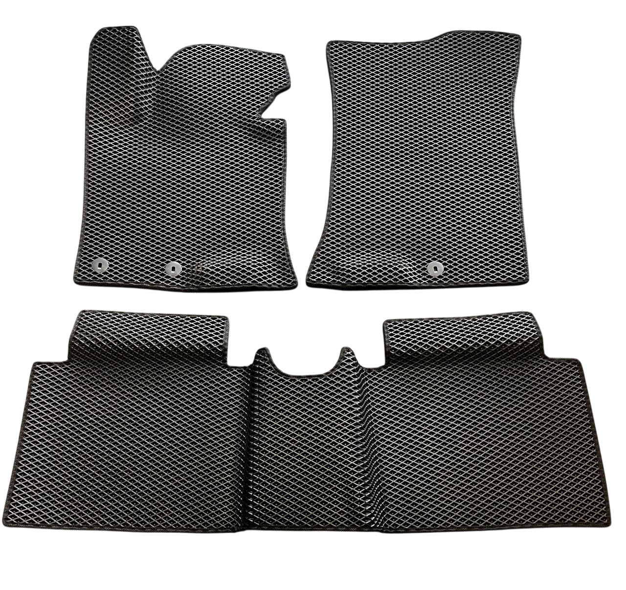 Коврики EVA с 3Д лапой в салон для Hyundai i40 2011- гг. Черный (2430609692)