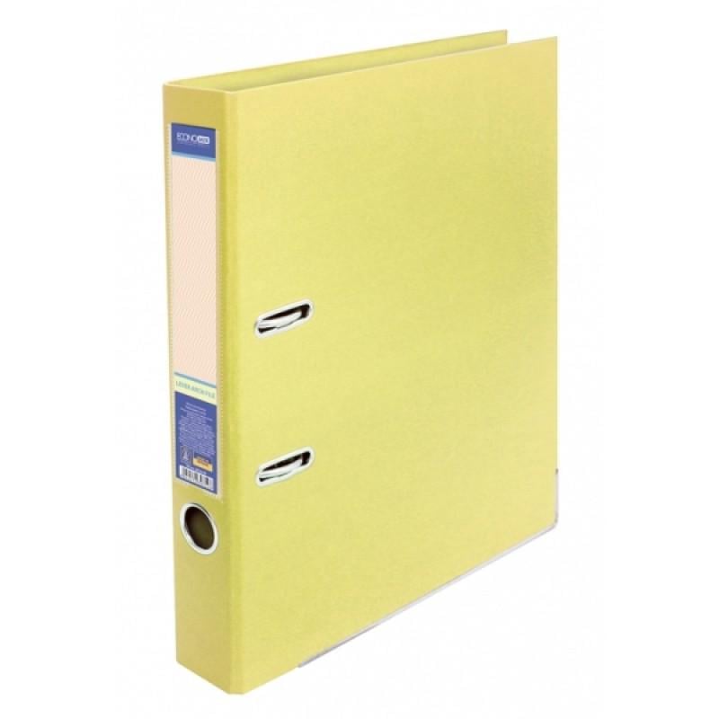 Папка-реєстратор А4 LUX Economix 50 мм Світло-лимонний (E39722*-85)