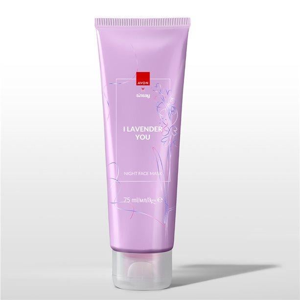 Маска для лица ночная Avon Sinsay I Lavander You с экстрактом лаванды 75 мл (2822638597) Маска для лица ночная Avon Sinsay I Lavander You с экстрактом лаванды 75 мл (2822638597)